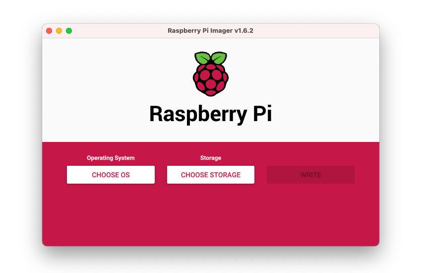 The very handy Raspberry Pi Imager